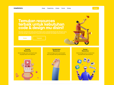 Resophemera — A Programming Resources Landing Pages