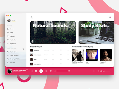 Music  Dashboard Designs!