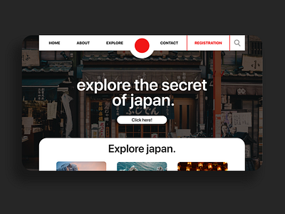 Explore Japan.