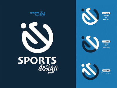 Logo Concept - SportsDesign branding concept design identity logo logo design logotype sports design vector