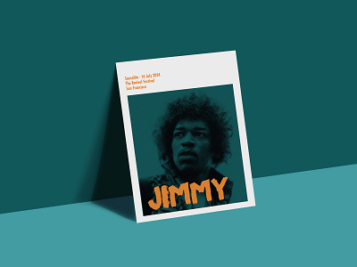 Jimmy communication culture design design art face festival graphic design music poster vintage