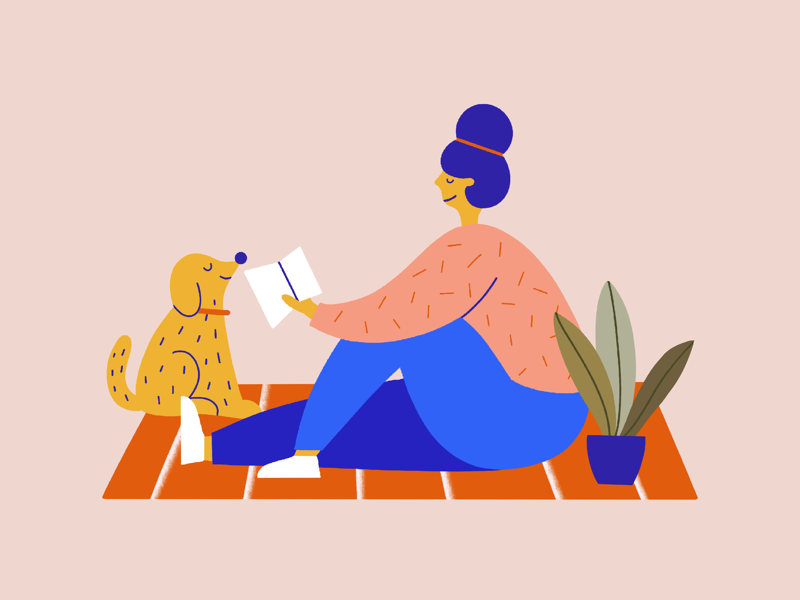 Saturday morning illustration daily illustration art cute procreate illustrator character design illustration