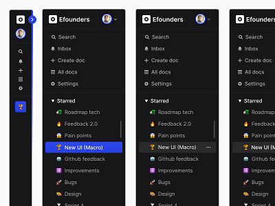 Sidebar Dashboard Menu