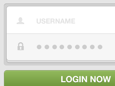 Login iPhone app form iphone login simple