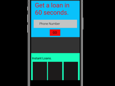 Loan interface