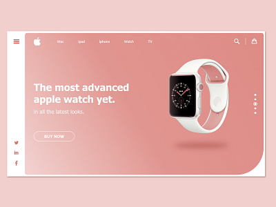 landing apple watch apple apple watch ui uidesign uiux uiux design ux webdesign