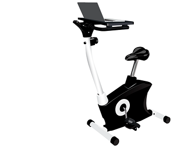 Bike Desk vector vector