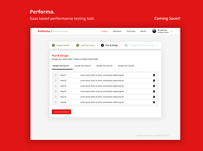 Performa. figma performance saas testing ui ux