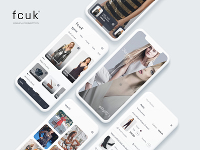 French Connection UK App android android design app app design application appui ecommerce app ios ios app mobile app mobile ui productdesign products ui