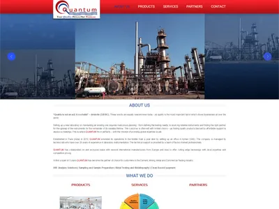 Quantum Group | Pune, IN | Ajman, UAE design html5 responsive website