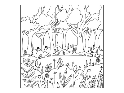 Coloring forest