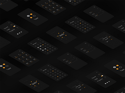 Tape – Logical Game app dark ui design game interface