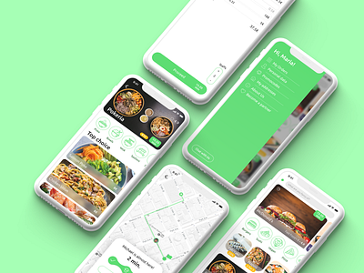 Food Delivery App app clean delivery design food food app ios ui ui ux