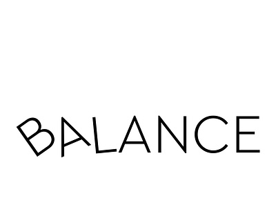 Balance Typography (A-Z Typography)
