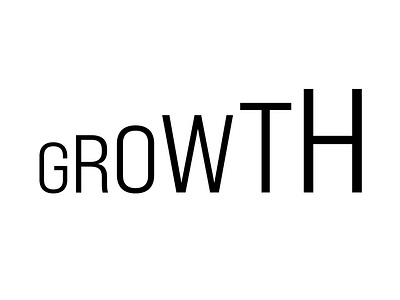 Growth Typography