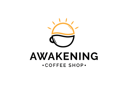 Awakening adobe brand identity branding branding and identity branding design coffee design flat logo logodesign logodesigner logodesigns logotype minimal minimalist typography