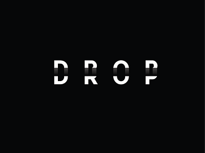 Drop Icon adobe black brand identity branding branding and identity branding design design flat logo logodesign logodesigner logodesigns logotype minimal minimalist typography