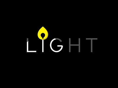 Light Logo adobe beautiful logo brand identity branding design logo logodesign logodesigner logotype minimal minimalist typogaphy