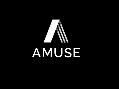 Amuse1 adobe black brand identity branding branding and identity branding design design flat logo logodesign logodesigner logodesigns logotype minimal minimalist typography