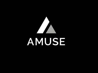 Amuse2 adobe black brand identity branding branding and identity branding design design flat logo logodesign logodesigner logodesigns logotype minimal minimalist typography
