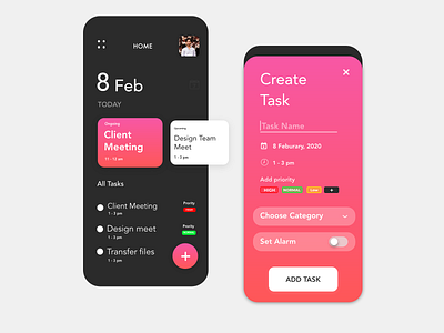 You-Do App (Dark mode) app app design dashboad design task task app task list task manager to-do ui ui design uidesign user interface uxdesign