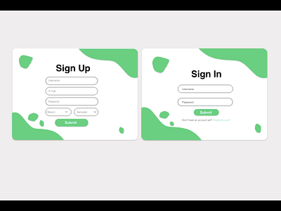 Sign in and sign up UI design app app design dailyui design lms login lrm minimal sign in sign in ui sign up signup ui ui design uidesign user interface uxdesign web web design website