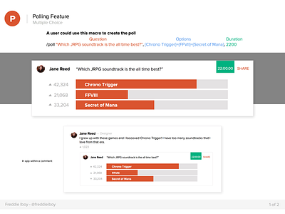 Product Hunt Polling Feature - Multiple Choice community multiple choice polling product hunt sketch ui ux voting