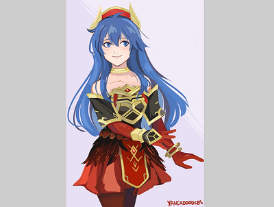 Lilina (Fire Emblem) digital painting fanart fire emblem illustration video games