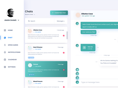 Patient Chat adobexd patient pattern ui uiux usability ux vector