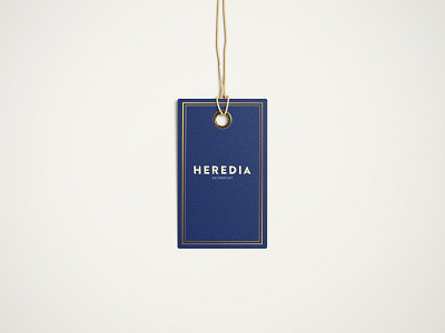 Heredia Swimwear Tag branding design fashion logo swimwear tag