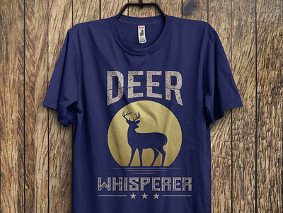 Hunting T-Shirt Design business t shirt creative design deer deer t shirt deer t shirt design hunter hunting t shirt illustration logo t shirt t shirt design t shirt illustration t shirt mockup typography typography design vector