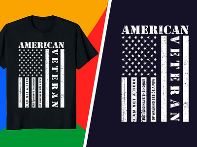 VETERAN T-SHIRT - AMERICAN VETERAN tactical t shirt designs