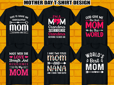 Best Selling Mother T-Shirt Design