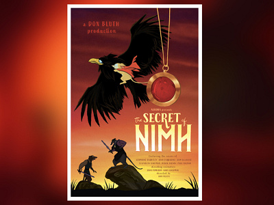 The Secret of NIMH alternative movie poster