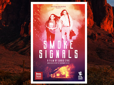 Smoke Signals poster for PHX Film Collective