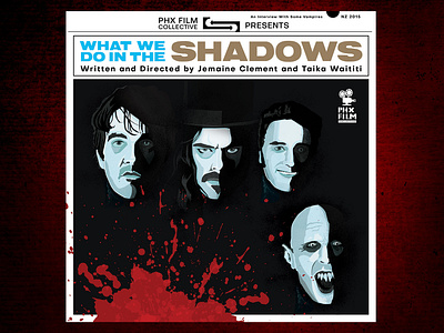 What We Do In The Shadows alternative movie poster
