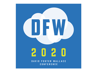David Foster Wallace Conference 2020 academic academic conference book conference conference logo david foster wallace infinite jest literature logo
