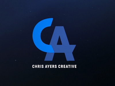Chris Ayers Creative logo Dribble branding design icon logo typography