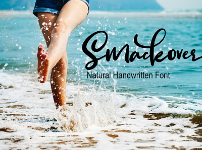 Smackover Handwritten Font Free font fonts freefont illustration typography