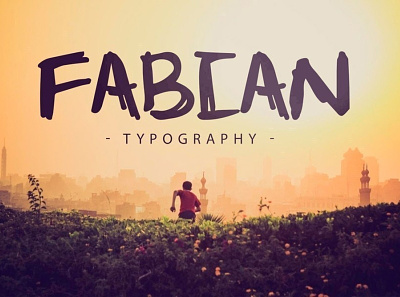 Fabian marker Free Font font fonts freefont typography