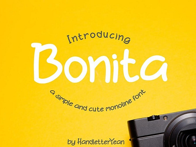 Bonita Mono-line serif font Free font fonts freefont typography