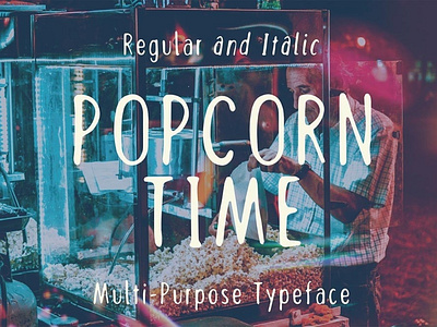 Popcorn Time versatile font Free