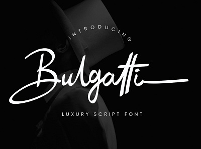 Bulgatti Luxury script Font Free font fonts freefont typography