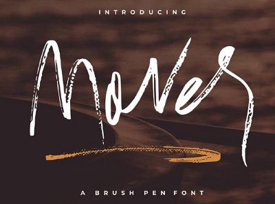 Mover Handwritten Textured brush font Free font fonts freefont typography