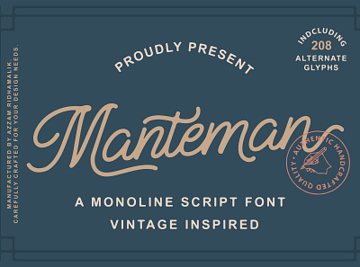 Manteman Monoline Script Font design font fonts free download free font free fonts freebies type typeface typography