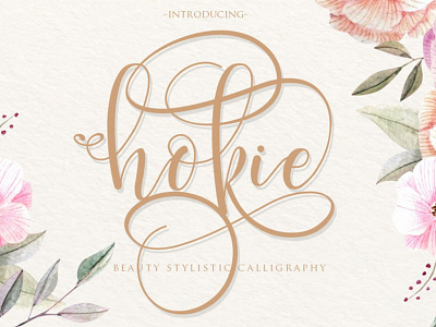 Hokie Free Calligraphy Font