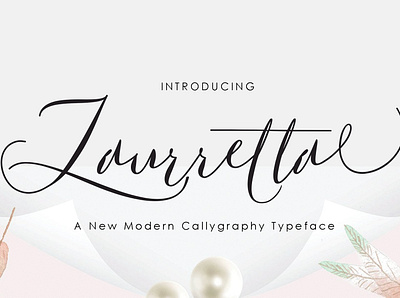 Laurretta - Free Modern Calligraphy Font font fonts free download free font free fonts freebies freefont type typeface typography