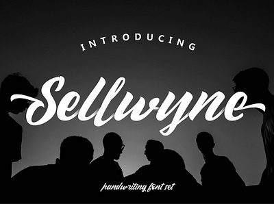 Sellwyne Free Handwritting Font font fonts free download free font free fonts freebies freefont illustration typeface typography