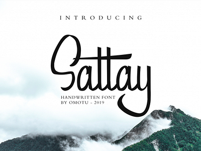 Sattay Free Script Font
