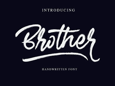 Brother Brush Free Font